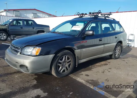2001 Subaru Outback Limited z USA, uszkodzony, nr VIN 4S3BH686317652357
